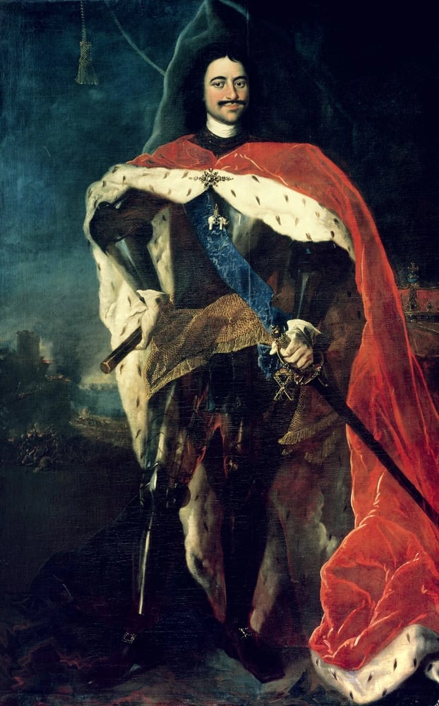 Ritratto di Pietro il Grande - State Hermitage Museum, St. Petersburg
